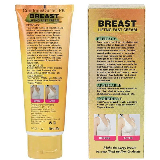 Daqan Papaya Extract Breast Enlarging Cream | Organic Breast Enhancement & Skin Elasticity Booster