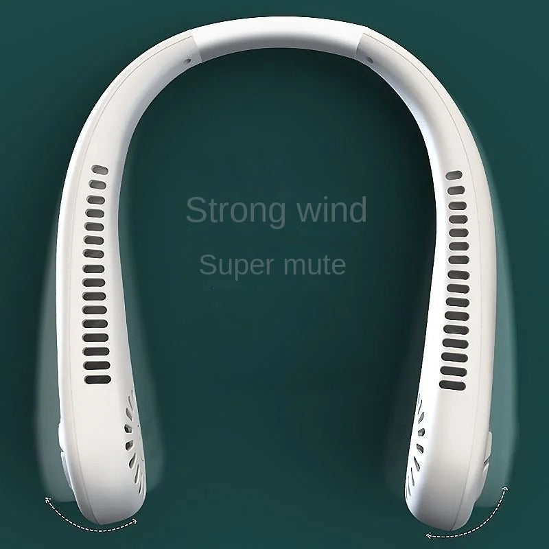 Famedeals⢠- Rechargeable Air Cooler 3 Speed Neck Fan