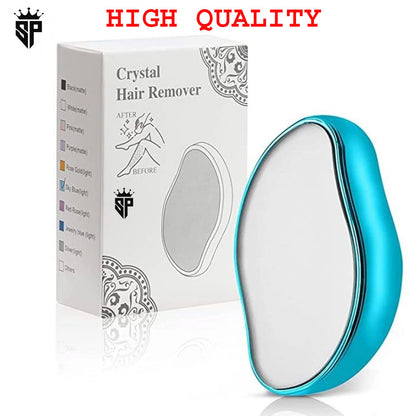Portable Magic Hair Remover for Arms, Legs & Back | Crystal Hair Eraser for Painless Hair Removal