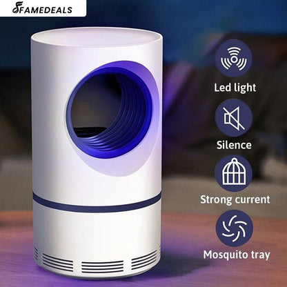 Famedeals™ - USB Powered Led Mosquito Killer Lamp - Big Size