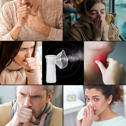 Famedeals™ - Portable Mesh Nebulizer For Kids & Adults