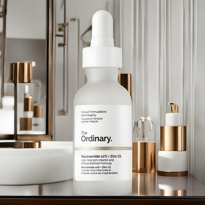Ordinary Niacinamide 10% + Zinc 1% Serum 30ml | Oil Control & Brightening Solution