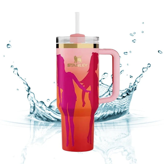 Pink Barbie Stanlay Tumbler | H2.0 Tumbler 1.18L Limited Edition Double Wall Vacuum Insulated