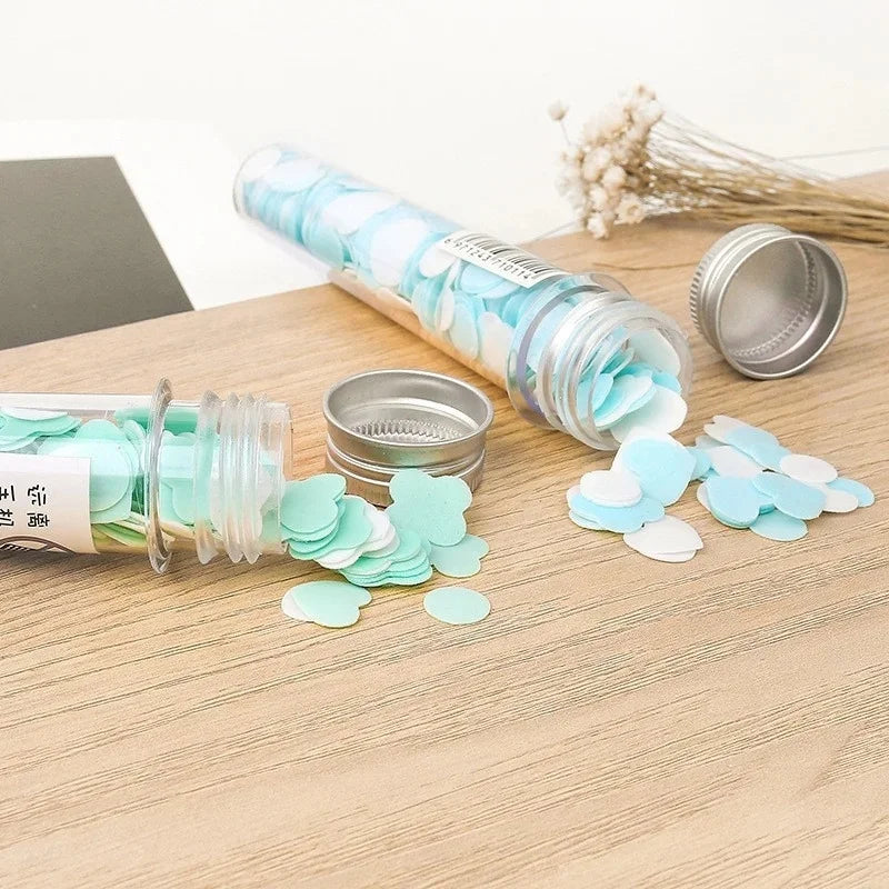 Portable Disposable Soap Paper Flakes in Flower Tube Bottle | Travel-Friendly Handwashing Sheets for Outdoor & Daily Use
