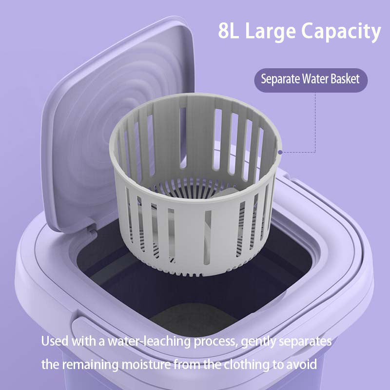 Foldable Mini Washing Machine - Imported Heavy Quality