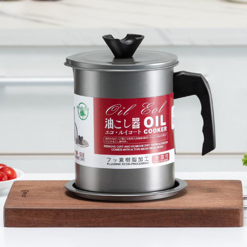 Famedeals™ - Stainless Steel Oil Filter Pot