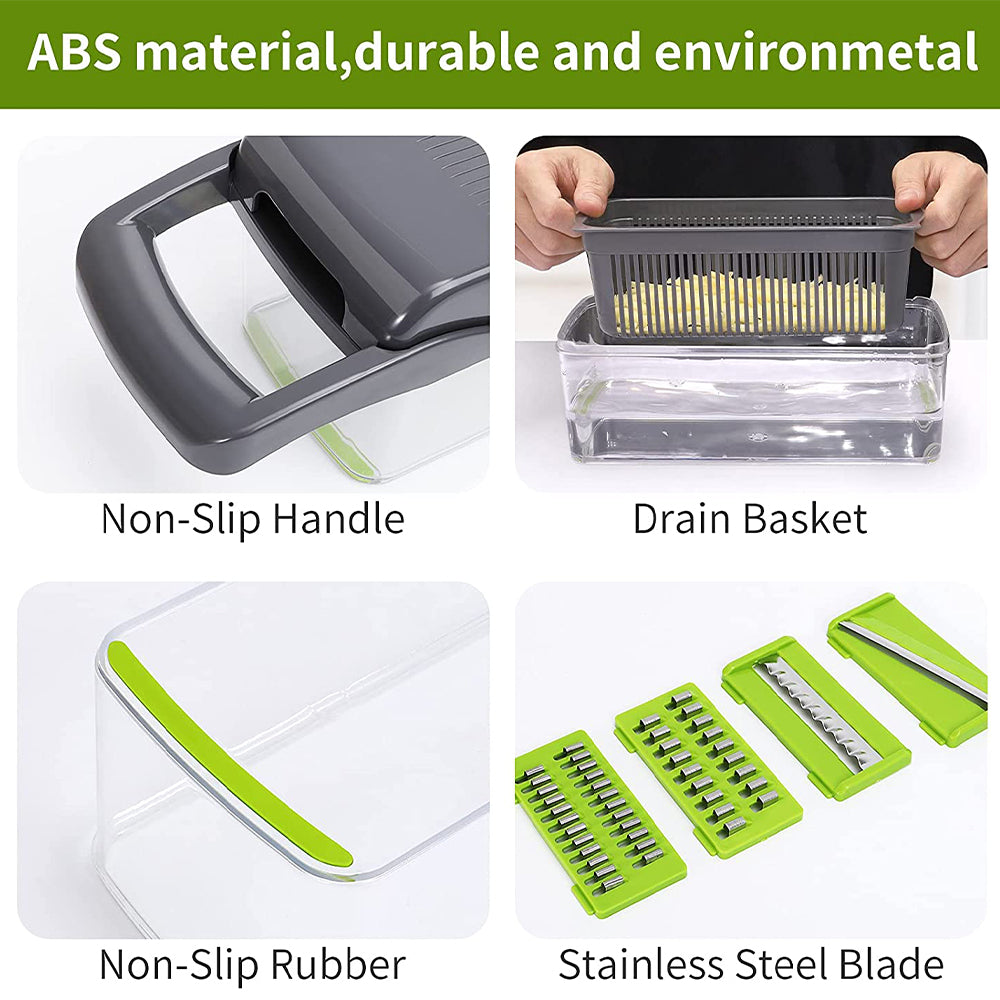 Famedeals.pk ™ - 12 in 1 Pro Vegetable Chopper/Dicer