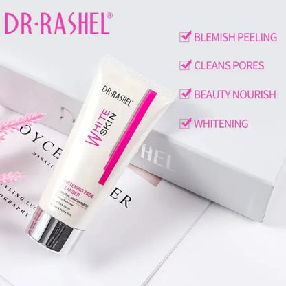 Dr. Rashel Whitening Fade Cleanser | Makeup Remover & Dark Spot Fading Face Wash with Arbutin & Niacinamide (80g) | Imported