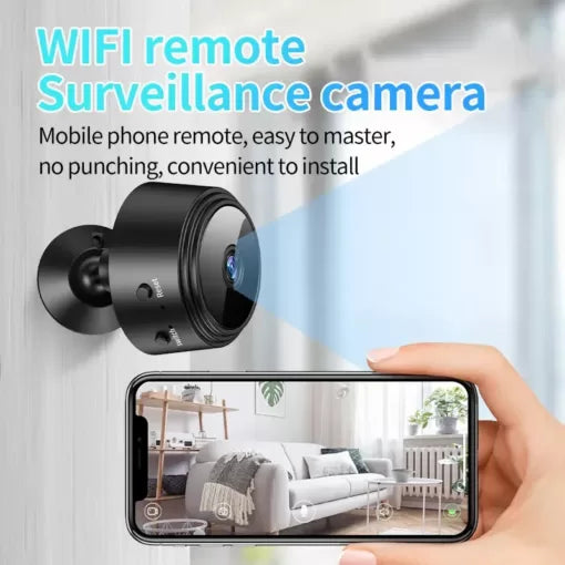 A9 1080P HD Magnetic WiFi Mini Camera | Wireless Security Camera with Night Vision & HDSF App Support