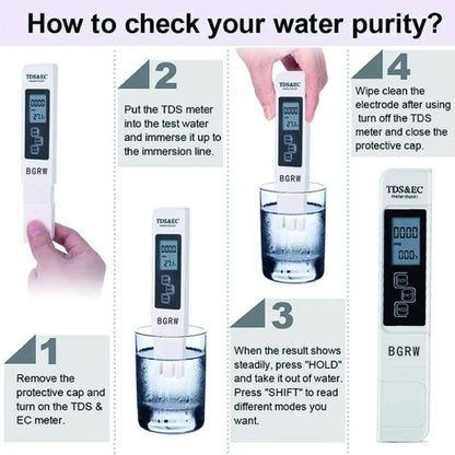 Ec Tds Water Quality Monitor Purity Measure Tool [FREE DELIVERY]