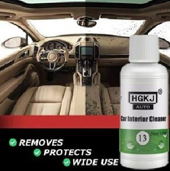 Hgkj 13 Car Leather Seat Interiors Cleaner plastic Foam Cleaner